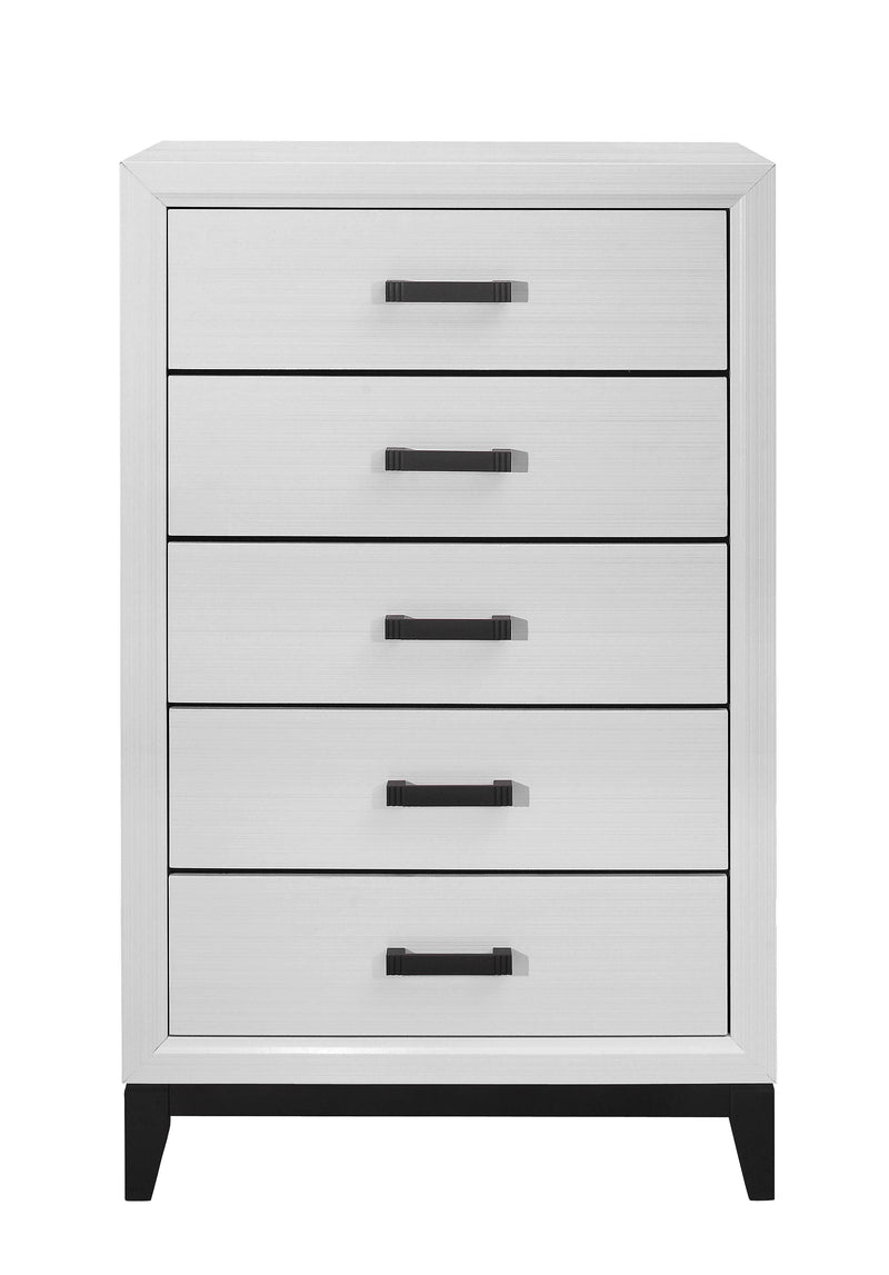 Global Furniture Kate White Drawer Chest