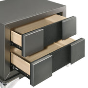 New Classic Furniture Nocturne Slate Gray Nightstand