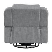 Acme Furniture Destiny Gray Swivel Glider Recliner