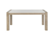 Global Furniture D1321 Light Grey White Dining Table