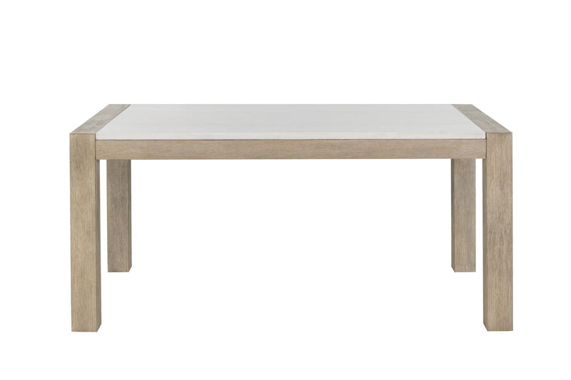 Global Furniture D1321 Light Grey White Dining Table