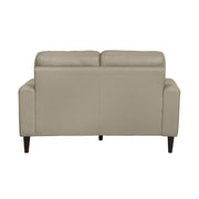 Home Elegance Lewes Beige Love Seat