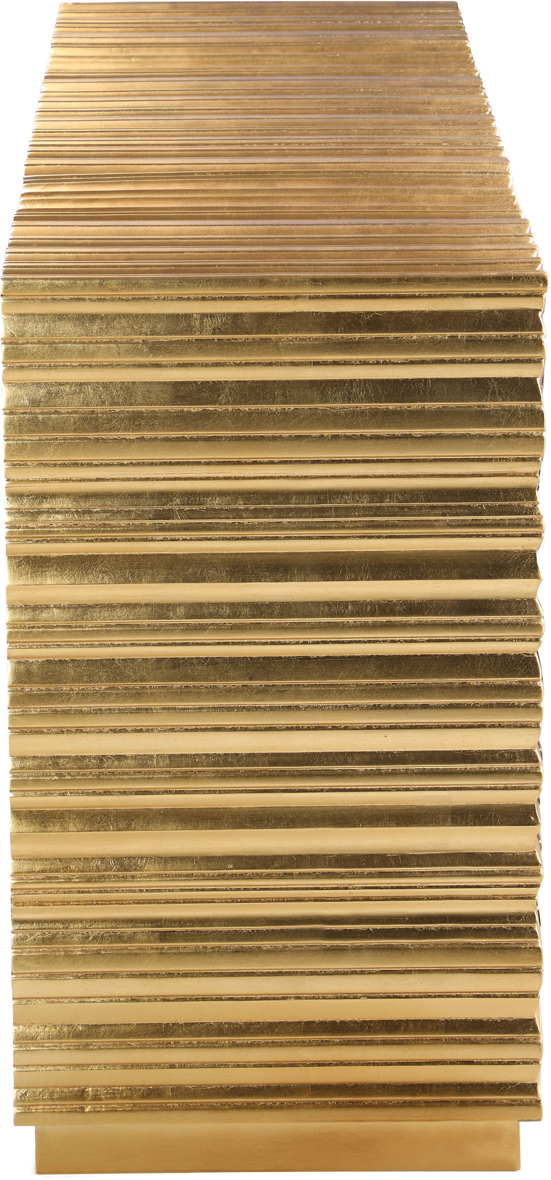 Meridian Furniture Golda Gold Leaf Sideboard Buffet