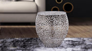 Galaxy Home ET3403-18 Silver Side Coffee Table
