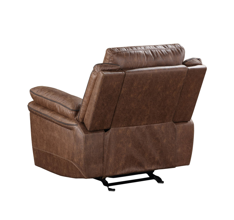 New Classic Furniture Ryland Brown Power Glider Recliner