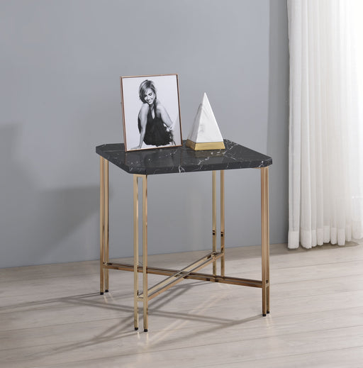 Steve Silver Daxton Black Square End Table