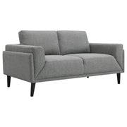 Coaster Furniture Rilynn Grey Upholstered Arms 3pc Living Room Set