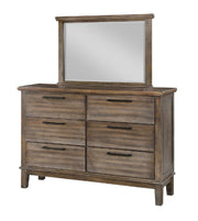 New Classic Furniture Cagney Chestnut Mirror