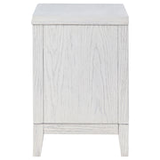 Coaster Furniture Marielle Distressed White Nightstand