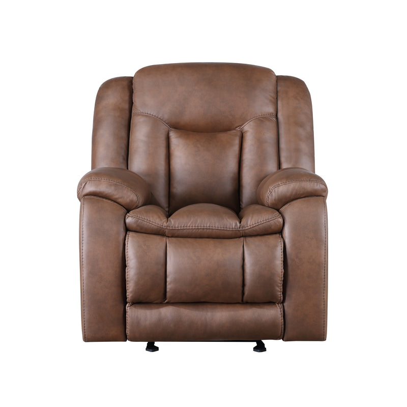 New Classic Furniture Morello Brown Glider Recliner