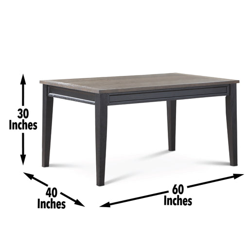 Steve Silver Raven Ebony Noir Dining Table