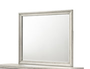 Crown Mark Jaymes White Mist Dresser and Mirror