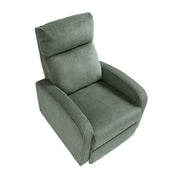 Home Elegance Parsons Gray Push Back Reclining Chair