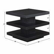 Steve Silver Canyon Black End Table