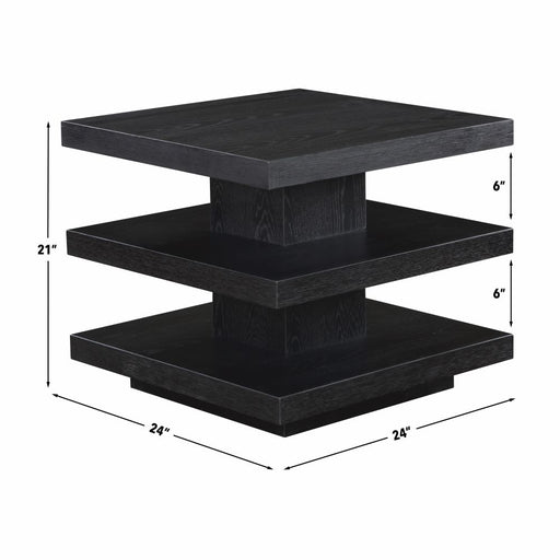 Steve Silver Canyon Black End Table