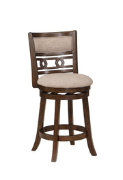 New Classic Furniture Gia Cherry Brown Swivel Counter Height Stool