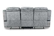 New Classic Furniture Tango Gray Power Footrest Dual Recliner Sofa