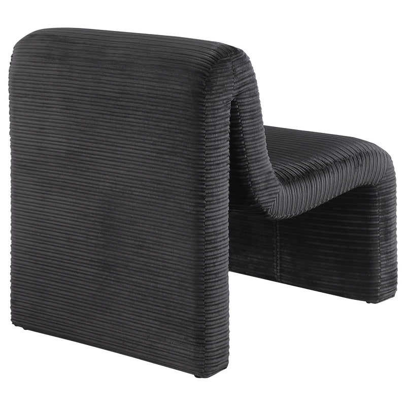 Coaster Furniture Drayton Black Armless Accent Chair