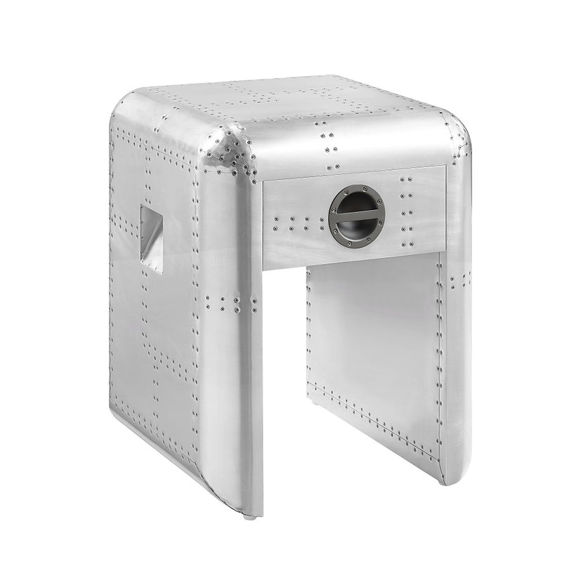 Acme Furniture Brancaster Aluminum Rectangle 3pc Coffee Table Set