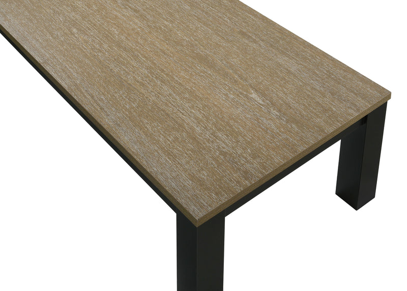 Crown Mark Theo Natural 3pc Cocktail Table Set