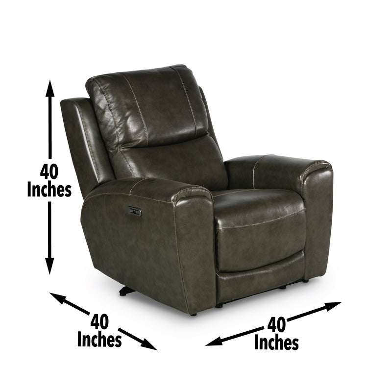 Steve Silver Laurel Grey Power Reclining Chair