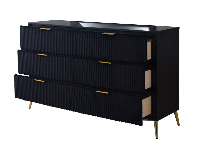 New Classic Furniture Kailani Black Dresser