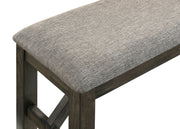 New Classic Furniture Gulliver Rustic Brown Bench