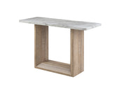 Global Furniture T02 Natural White Console Table