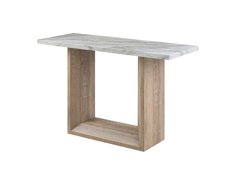 Global Furniture T02 Natural White Console Table