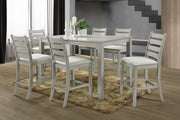 New Classic Furniture Pascal Driftwood Counter Dining Table