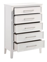 New Classic Furniture Andover White Chest
