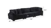 Galaxy Home Bentley Gray Setup 1 Sectional
