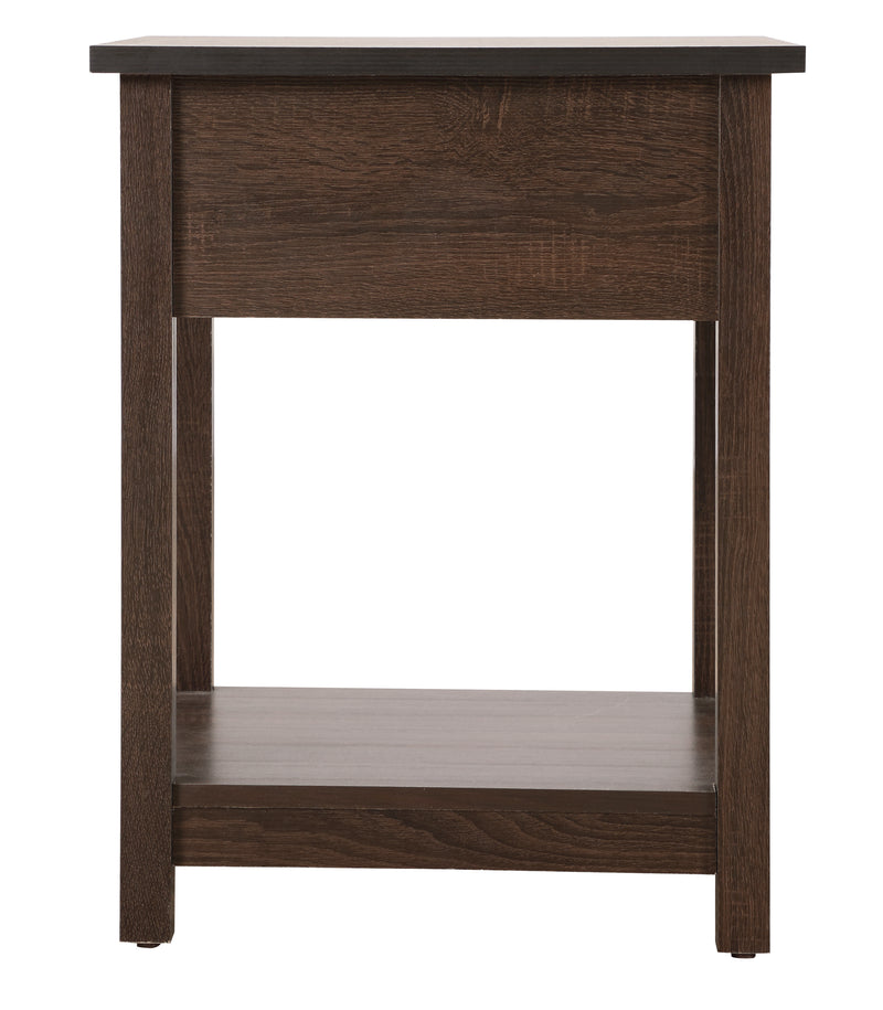 Glory Furniture Salem Gray Nightstand