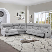 Steve Silver Park City Gray 5pc Sectional