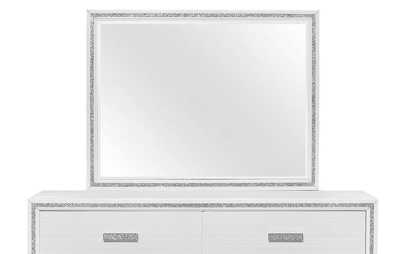 Global Furniture Lily White Mirror