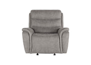 New Classic Furniture Kamari Gray Power Glider Recliner