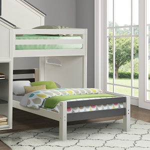 Acme Furniture Ratana White Gray Twin Bed