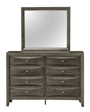 Glory Furniture Marilla Gray Dresser and Mirror