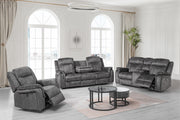 New Classic Furniture Park City Slate Gray Power Glider Recliner