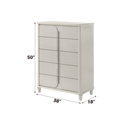 Acme Furniture Laveda Pearl White Chest