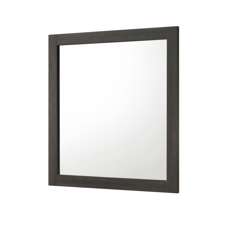 Crown Mark Remington Gray Ebony Mirror