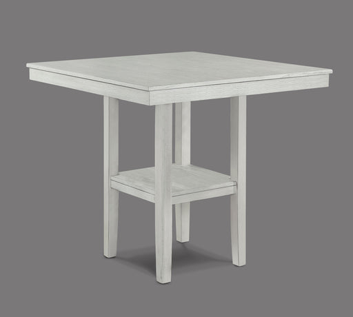 Crown Mark Lester Light Grey 5pc Counter Height Table Set