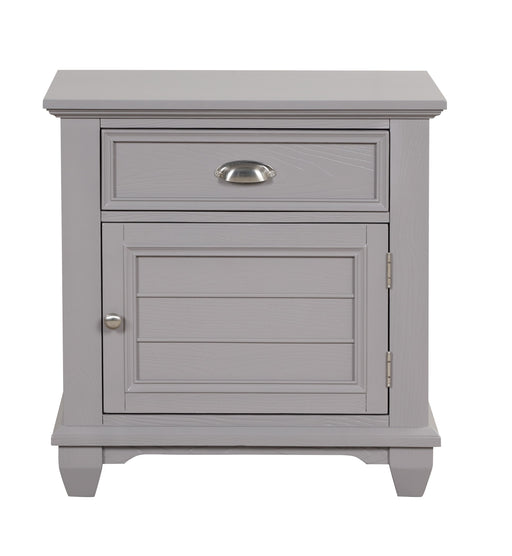 New Classic Furniture Jamestown White Nightstand