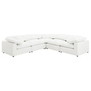 Coaster Furniture Raleigh Ivory 5pc Modular Sectional