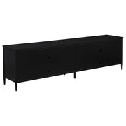 Coaster Furniture Amherst Black 78 inch TV Stand