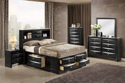 Global Furniture Linda Black Drawer Chest