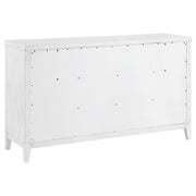 Coaster Furniture Marielle Distressed White 6 Drawer Dresser