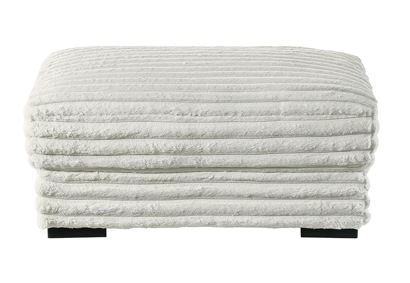 New Classic Furniture Embrace White 41 Inch Ottoman