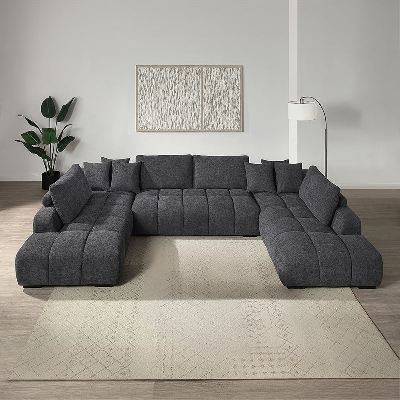 Acme Furniture Chosen Gray Sectional