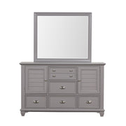 New Classic Furniture Jamestown White Landscape Mirror